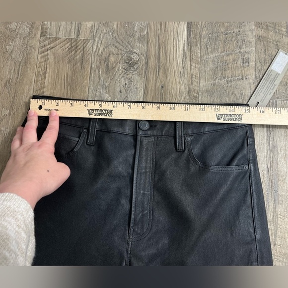 Black Leather Hudson Harlow Pants 100% Lamb Leather - Picture 13 of 15